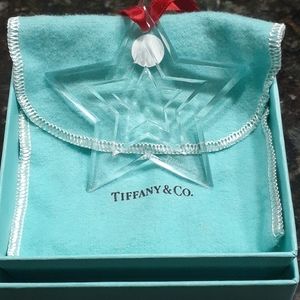 Tiffany & Co. Crystal ornament